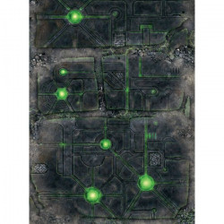 Playmats DeathWorld Tomb 44”x60” / 112x152 cm - double-sided rubber mat