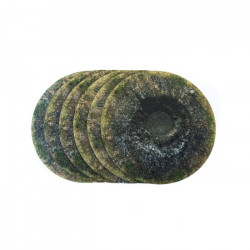 Playmats Objective Markers Rubber zones for Warhammer 40k 7,6" - Crater - 6 Stück